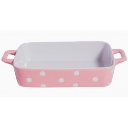 Форма для выпечки Pink with dots 29,5x17x5 см